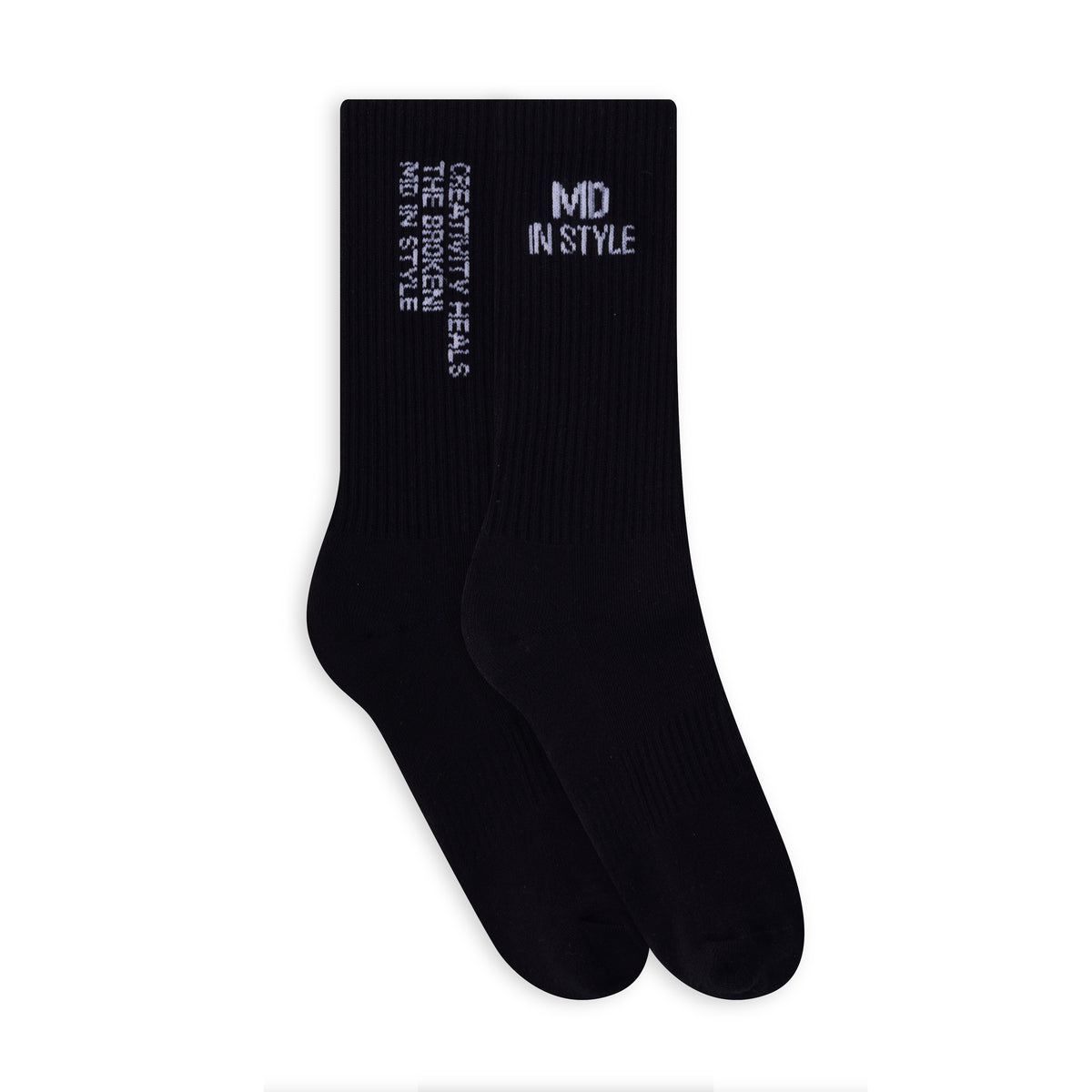 Dual Message Crew Socks – 2 Pairs - MD IN STYLE product photo 7