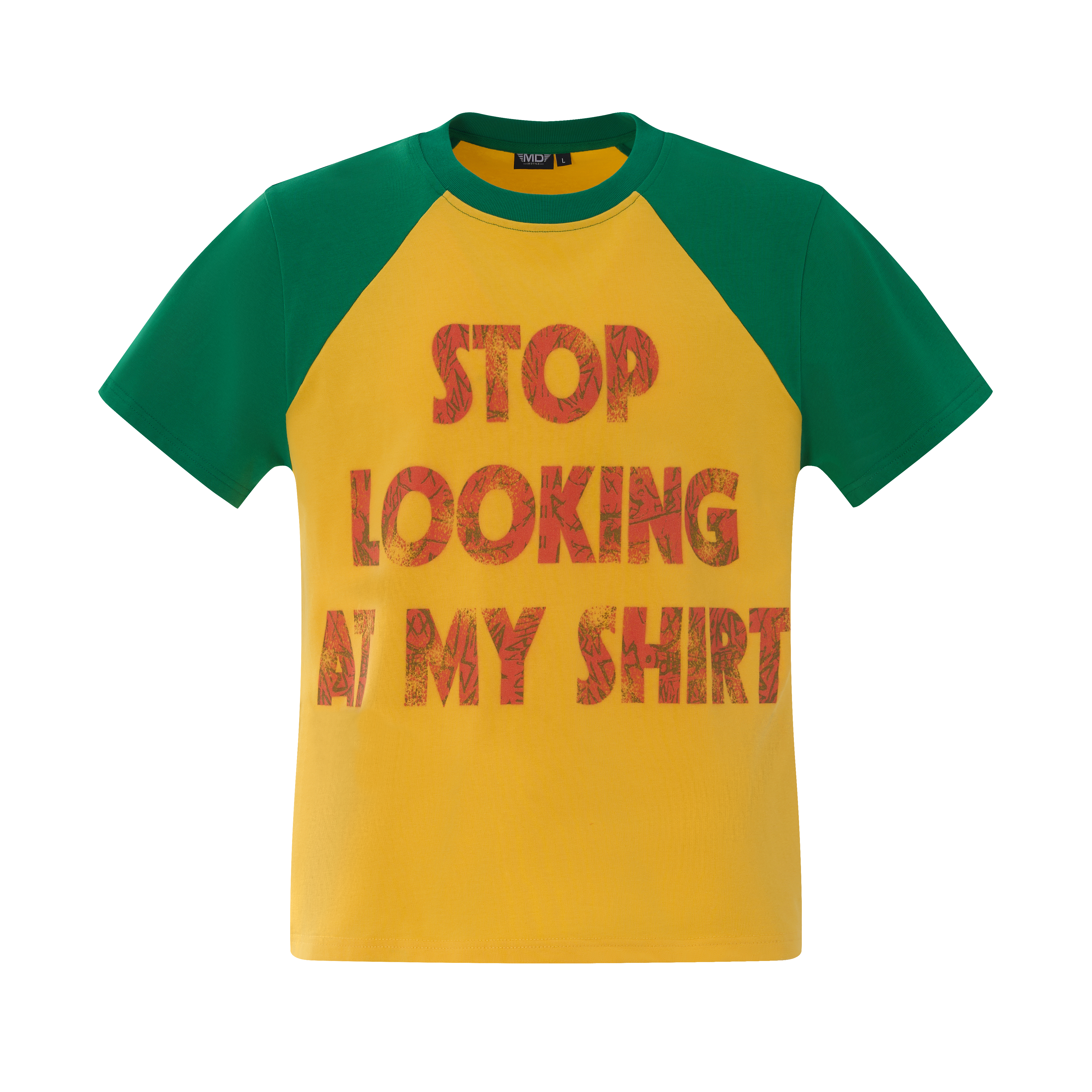 STOP LOOKING” Tee