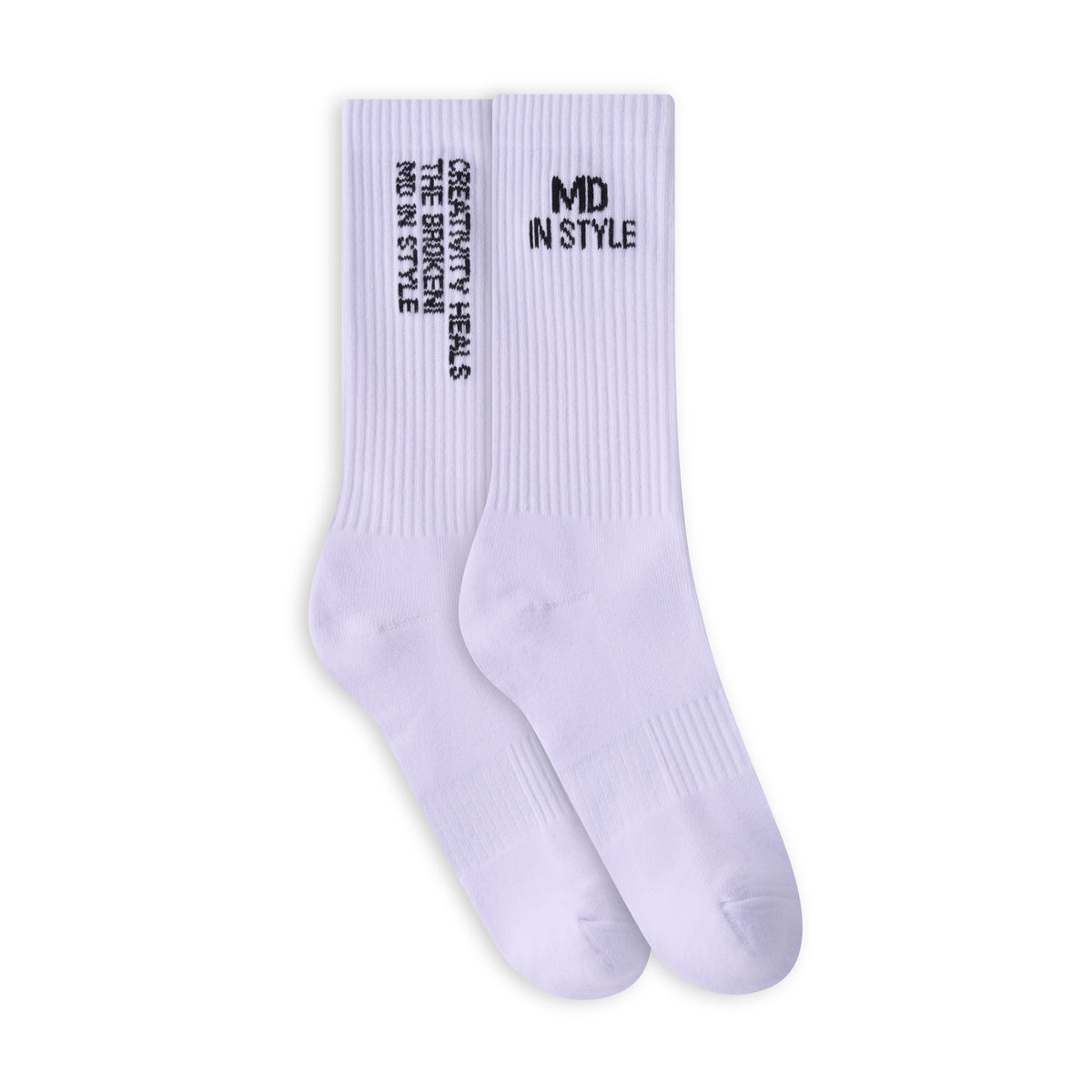 Dual Message Crew Socks – 2 Pairs - MD IN STYLE product photo 9