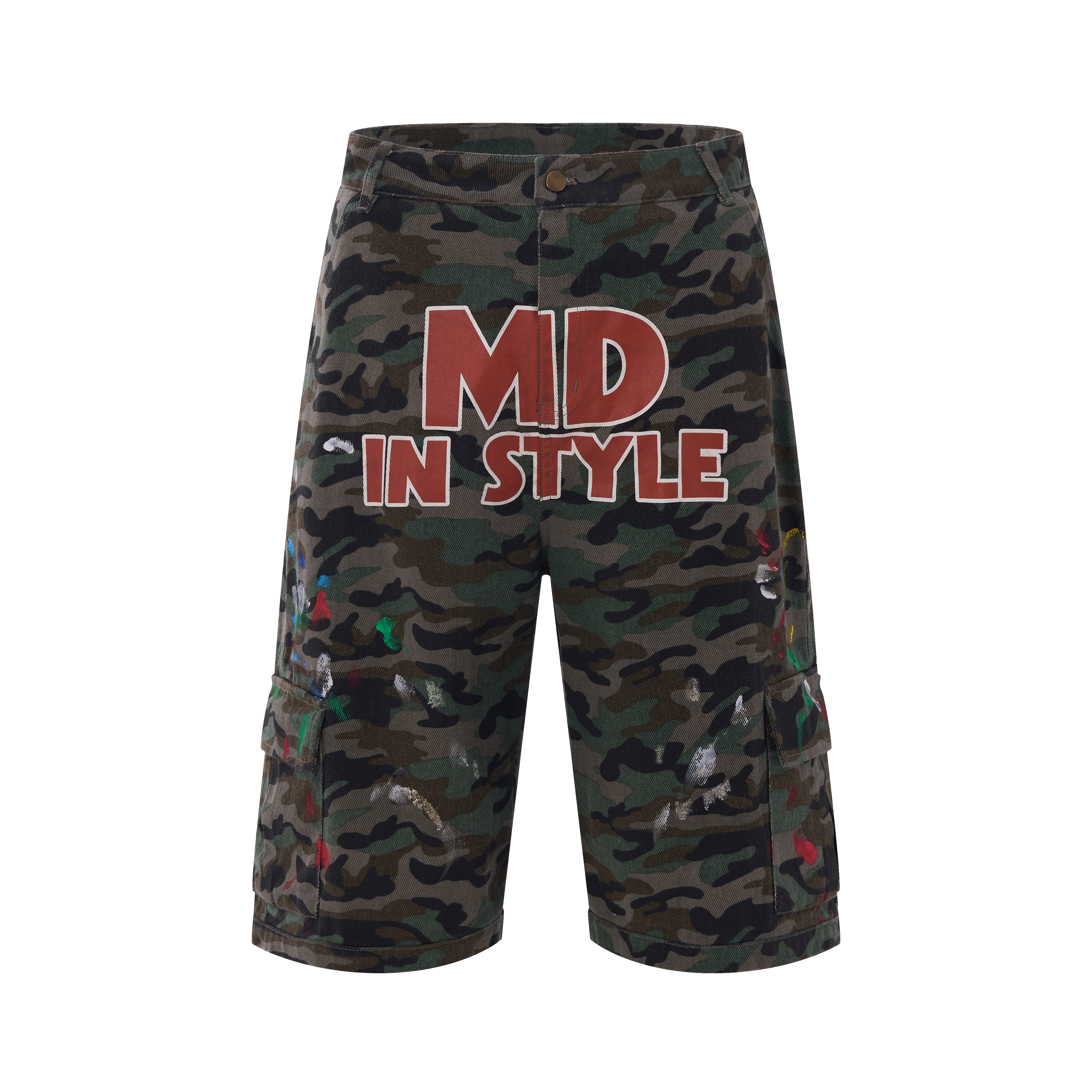 PAINTED CAMO” Shorts